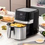 Heißluftfritteuse InnovaGoods Fryinn Pro 5500 Schwarz 1700 W 5,5 L Edelstahl | Tienda24 - Global Online Shop Tienda24.eu