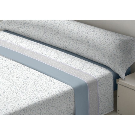 Bedding set D'Or SEDALINA DARCY Blue Single by D'Or, Sheets and pillowcases - Ref: D2102379, Price: 51,99 €, Discount: %