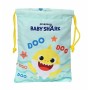 Bolsa Mochila con Cuerdas Baby Shark Beach day Amarillo Azul claro 20 x 25 cm | Tienda24 Tienda24.eu