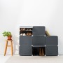 Portable Modular Shoe Cabinet InnovaGoods Grey | Tienda24 - Global Online Shop Tienda24.eu