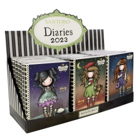 Diary MEMPHIS DOHE 2024 Annual Green 15 x 21 cm | Tienda24 Tienda24.eu