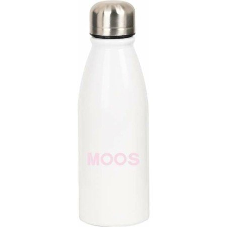 Water bottle Moos Butterflies White 500 ml | Tienda24 Tienda24.eu