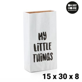 Petit Sac en Papier Oh My Home (15 x 30 x 8 cm) de BigBuy Home, Boîtes et coffres de rangement - Réf : V0201239, Prix : 0,81 ...