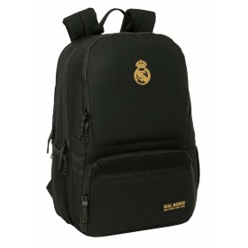 Sac à dos de Padel Real Madrid C.F. 24/25 Blanc Gris | Tienda24 Tienda24.eu