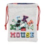 Backpack with Strings Mickey Mouse Only one Navy Blue 20 x 25 cm | Tienda24 Tienda24.eu