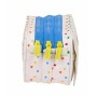 Triple Carry-all Benetton Topitos White Natural 21,5 x 10 x 8 cm | Tienda24 Tienda24.eu