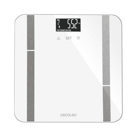 Balance Numérique de Salle de Bain Cecotec Surface Precision 9400 Full Healthy Blanc Acier inoxydable 180 kg Piles x 2 de Cec...