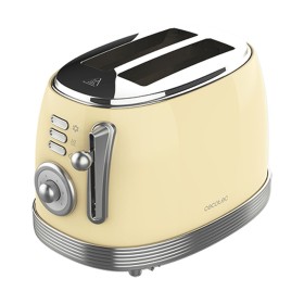 Toaster Cecotec Vintage 800 Light Yellow 850 W by Cecotec, Toasters - Ref: V1706838, Price: 40,83 €, Discount: %