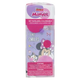 Ensemble de Papeterie Minnie Mouse Loving Rose A4 2 Pièces | Tienda24 Tienda24.eu