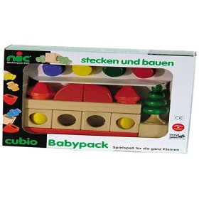 Stapelbare Bauklötze NIC von NIC, Sortier-, Stapel- & Steckspielzeug - Ref: V3401457, Preis: 21,01 €, Rabatt: %