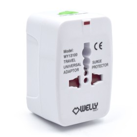 Adaptador de Enchufe Universal de Viaje WY13100 de BigBuy Tech, Cargadores - Ref: V3401724, Precio: 3,15 €, Descuento: %