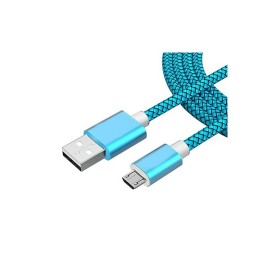 Câble USB vers micro USB Wirboo Bleu 2,5 m de Wirboo, Câbles USB - Réf : V3402068, Prix : 5,75 €, Remise : %