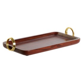 Tray DKD Home Decor Rectangular by DKD Home Decor, Plates and dishes - Ref: V3402138, Price: 13,85 €, Discount: %