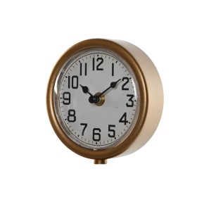 Orologio da Tavolo DKD Home Decor 23 x 8 x 15 cm Argentato Nero Ferro (2 Unità) | Tienda24 - Global Online Shop Tienda24.eu