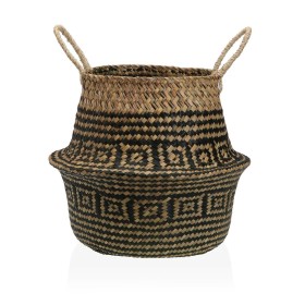 Set of Baskets Alexandra House Living 03778 White wicker Rattan Natural Fibre (2 Units) | Tienda24 - Global Online Shop Tienda24.eu