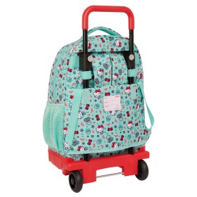 Mochila Escolar com Rodas 705 Real Sporting de Gijón Vermelho | Tienda24 Tienda24.eu