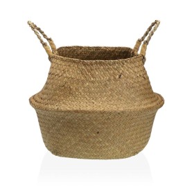 Set of Baskets Alexandra House Living 03778 White wicker Rattan Natural Fibre (2 Units) | Tienda24 - Global Online Shop Tienda24.eu