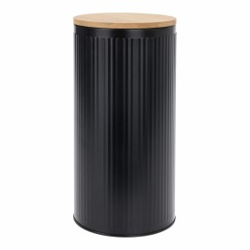 Tin Black Bamboo 1,6 L by BigBuy Home, Food storage - Ref: V3402275, Price: 4,09 €, Discount: %