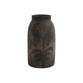 Vase DKD Home Decor Doré Aluminium Bicolore Fer Moderne (17 x 17 x 41 cm) | Tienda24 - Global Online Shop Tienda24.eu