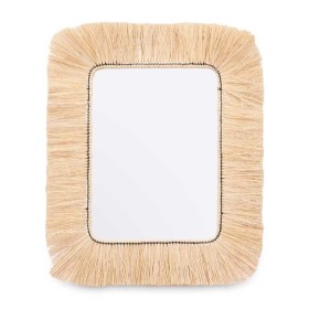 Wall mirror DKD Home Decor Fir Crystal 60 x 4 x 60 cm White Alpino Trunks | Tienda24 - Global Online Shop Tienda24.eu