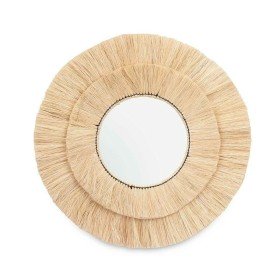 Wall mirror 40 x 12 x 60 cm Black Golden Metal | Tienda24 - Global Online Shop Tienda24.eu