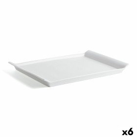 Prato de Jantar Ariane Oxide Cinzento Cerâmica Ø 31 cm (6 Unidades) | Tienda24 Tienda24.eu