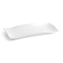 Plato Llano Quid Gastro Fun 29,5 x 11 x 3 cm Cerámica Blanco (6 Unidades) | Tienda24 Tienda24.eu