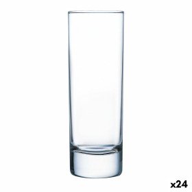 Set of glasses Arcoroc Shetland Transparent Glass 12 Units (250 ml) | Tienda24 Tienda24.eu