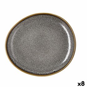 Dessert dish Luminarc Carine Granit Ø 19,5 cm Grey Glass (24 Units) | Tienda24 Tienda24.eu