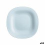 Dessert dish Luminarc Carine Paradise Blue Glass 19 cm (24 Units) | Tienda24 Tienda24.eu