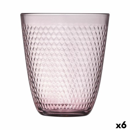 Trinkglas Luminarc Pampille Rosa Glas 310 ml (6 Stück) | Tienda24 Tienda24.eu