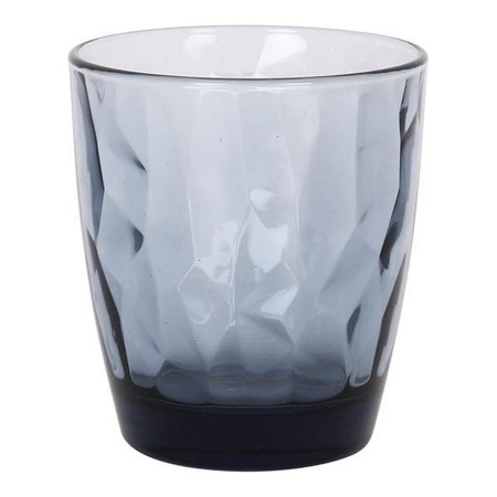 Verre Bormioli Rocco Diamond Bleu verre Verre (6 Unités) (Pack 6 uds) | Tienda24 Tienda24.eu