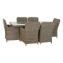 Conjunto de Mesa con 6 Sillas DKD Home Decor 93 cm 200 x 100 x 75 cm (7 pcs) | Tienda24 Tienda24.eu