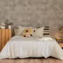 Housse de Couette HappyFriday BASIC Beige 155 x 220 cm de HappyFriday, Couettes et housses de couette - Réf : D1610511, Prix ...