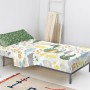 Bedding set HappyFriday Happynois Happydino Multicolour 2 Pieces | Tienda24 - Global Online Shop Tienda24.eu