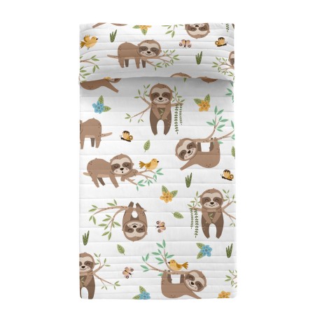 Trapunta HappyFriday Moshi Moshi Multicolore 180 x 260 cm Orso bradipo | Tienda24 - Global Online Shop Tienda24.eu