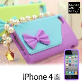 Funda iPhone 4/4S Bolso con Perlas Gadget and Gifts de BigBuy Tech, Auriculares y accesorios - Ref: H3525132, Precio: 4,80 €,...