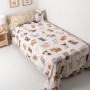 Parure de couette HappyFriday Mr Fox Cats Multicouleur Lit 1 persone 2 Pièces | Tienda24 - Global Online Shop Tienda24.eu