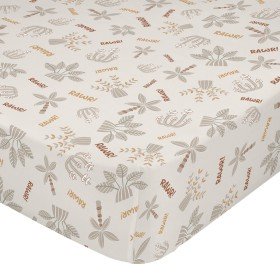 Bettlaken HappyFriday MR FOX Beige Bunt 60 x 120 x 14 cm | Tienda24 - Global Online Shop Tienda24.eu