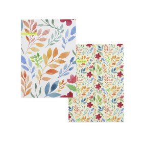 Kitchen Cloth HappyFriday Floral Branch Multicolour 70 x 50 cm (2 Units) | Tienda24 - Global Online Shop Tienda24.eu