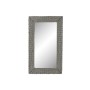 Miroir mural DKD Home Decor Miroir Gris osier Cottage (87 x 4 x 147 cm) | Tienda24 Tienda24.eu