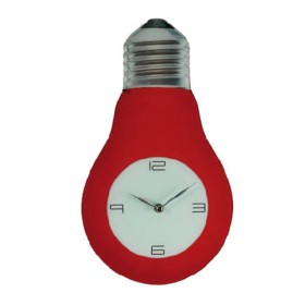 Horloge Murale Bombilla de BigBuy Home, Pendules murales - Réf : I2500169, Prix : 15,39 €, Remise : %