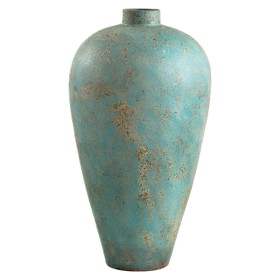 Kaufe Vase Romimex Blau Terrakotta 60 x 100 x 60