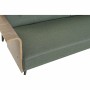 Sofá-cama DKD Home Decor 203 x 87 x 81 cm Preto Metal Castanho Verde | Tienda24 Tienda24.eu