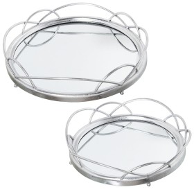 Bougeoir Home ESPRIT Doré Aluminium 18,5 X 18,5 X 64,5 cm | Tienda24 - Global Online Shop Tienda24.eu