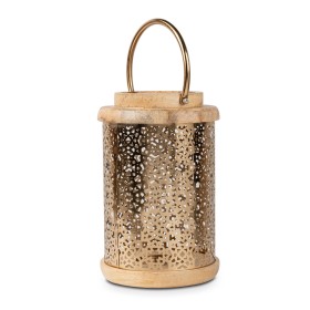 Lantern Home ESPRIT Golden Metal Crystal 34 x 20 x 46 cm | Tienda24 - Global Online Shop Tienda24.eu