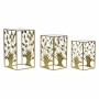 Set of 3 small tables DKD Home Decor Golden 40 x 40 x 70 cm | Tienda24 Tienda24.eu