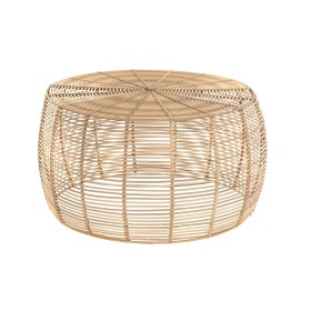 Mesa de Centro DKD Home Decor Natural Madera de Paulonia 66 x 66 x 45 cm | Tienda24 Tienda24.eu