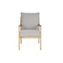 Armchair DKD Home Decor Natural Polyester 60 x 80 x 90 cm | Tienda24 Tienda24.eu