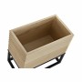 Set of Planters DKD Home Decor Black Natural Wood Metal Loft 45 x 20 x 82 cm (3 pcs) | Tienda24 Tienda24.eu